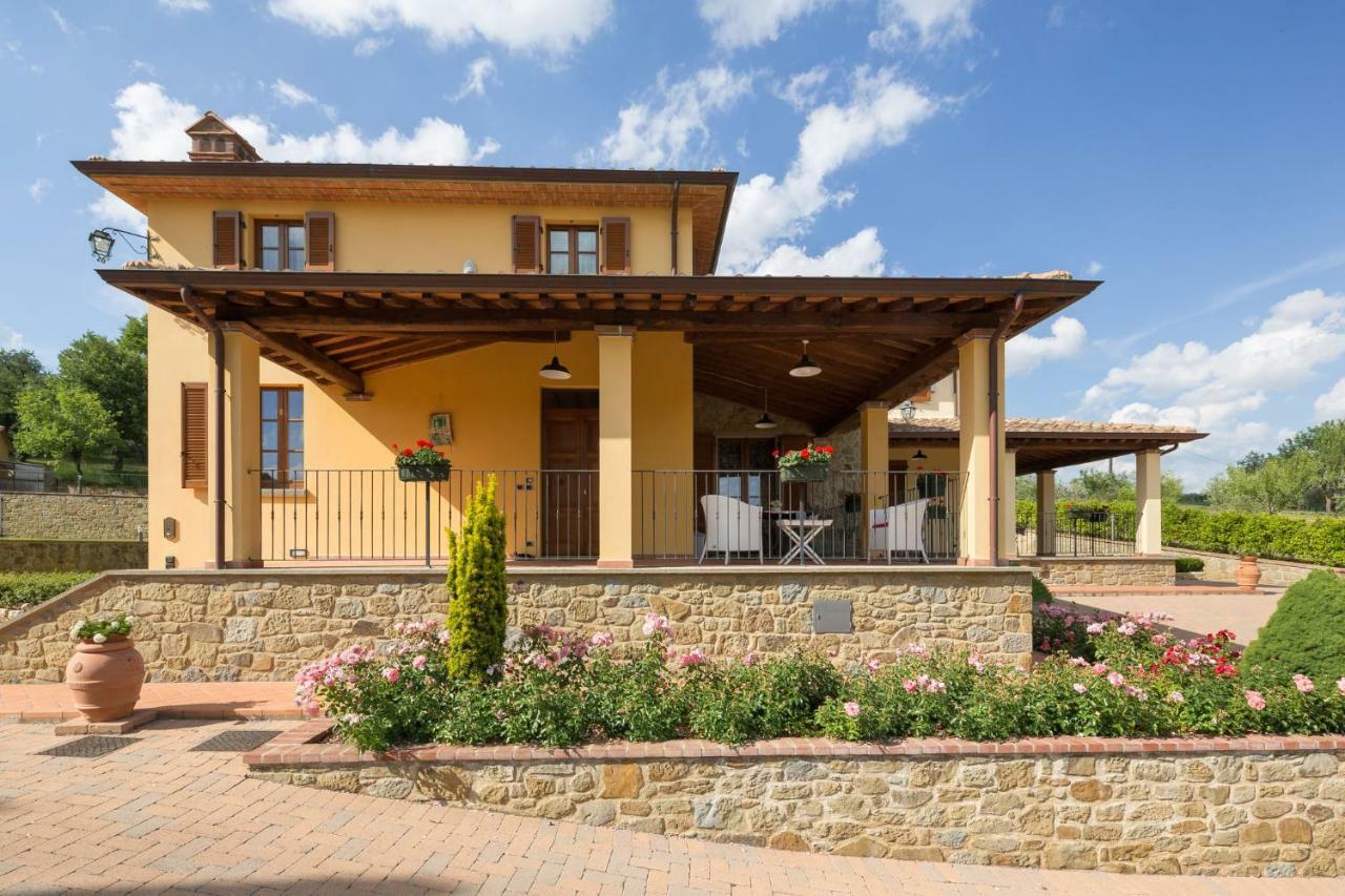 Poggio Pellicciaia Vila Arezzo Exterior foto